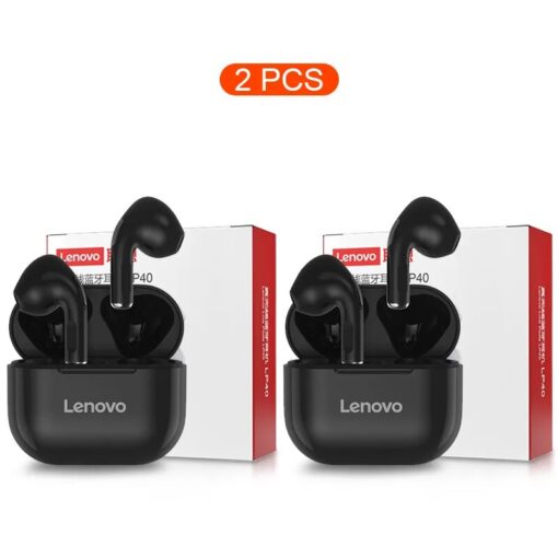 Fone De Ouvido Lenovo LP40 Bluetooth Compre 1 Leve 2 - Image 4