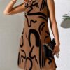 Vestido Alice Sem Mangas caqui