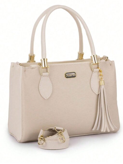 Bolsa Lorena Media 2 Modos de Uso-Bege