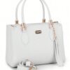 Bolsa Lorena Media 2 Modos de Uso-Branco