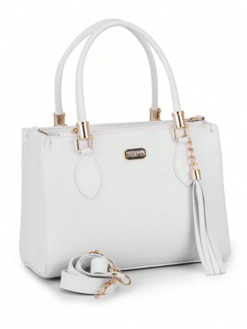 Bolsa Lorena Media 2 Modos de Uso-Branco