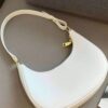 Bolsa Meia Lua Baguete Branca