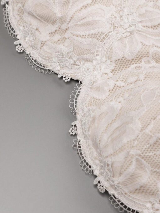 Vestido De Noiva Sereia Renda e Tule Em Forma de Coração