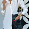 Camisa Aurora Manga Longa-Branco