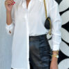 Camisa Aurora Manga Longa-Branco