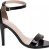 Sandália Ella-Salto Fino 9,5cm-Preto