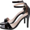 Sandália Ella-Salto Fino 9,5cm-Preto