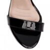 Sandália Ella-Salto Fino 9,5cm-Preto
