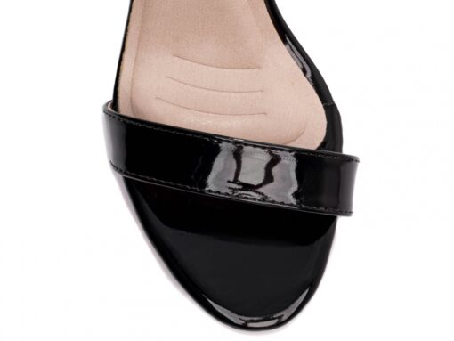 Sandália Ella-Salto Fino 9,5cm-Preto