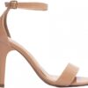 Sandália Ella-Salto Fino 9,5cm-Bege