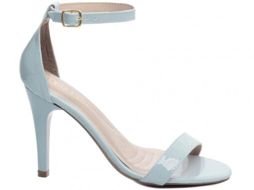 Sandália Ella-Salto Fino 9,5cm-Azul